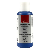 Linoldruckfarbe  100ml blau