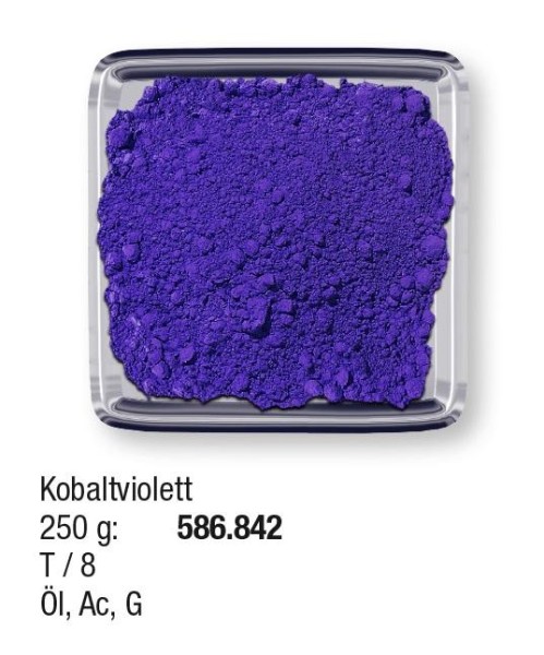 Studienpigmente 250g Kobaltviolett