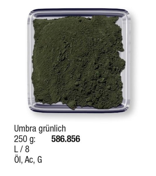 Studienpigmente 250g Umbra grünlich