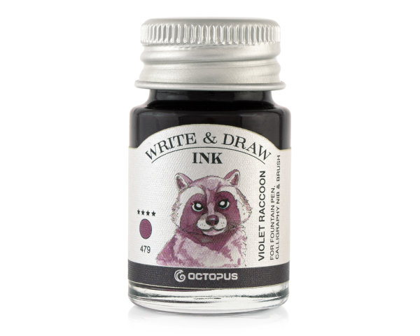 Octopus Write and Draw Ink ,10ml 479 Violet Raccoon