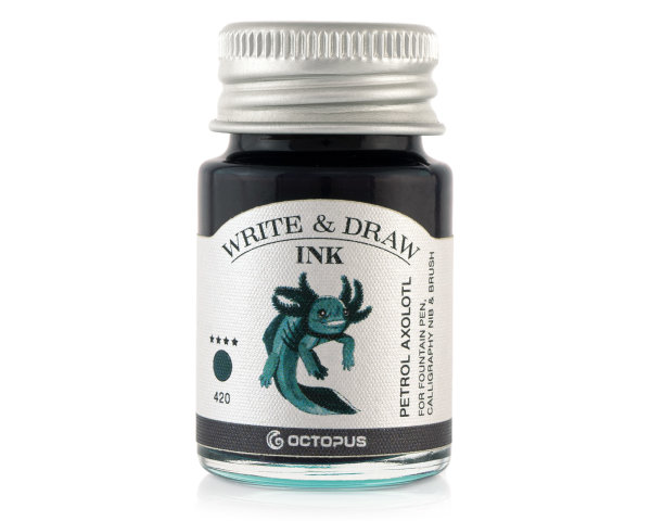 Octopus Write and Draw Ink ,10ml 420 Petrol Axolotl