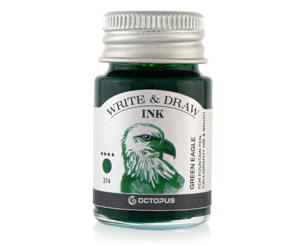 Octopus Write and Draw Ink ,10ml 374 Green Eagle