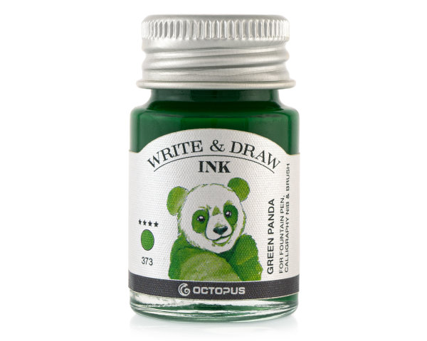 Octopus Write and Draw Ink ,10ml 373 Green Panda