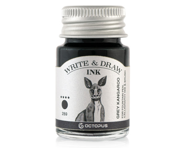 Octopus Write and Draw Ink ,10ml 289 Grey Kangaroo