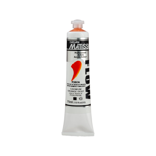 DM Flow 75ml Cadmium Orange Deep