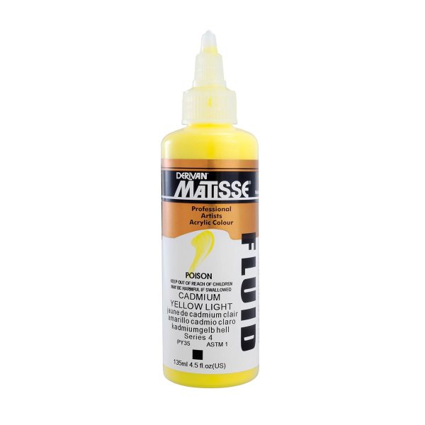 DM Fluids 135ml Cadmium Yellow Light