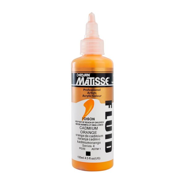 DM Fluids 135ml Cadmium Orange