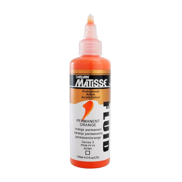 DM Fluids 135ml Permanent Orange