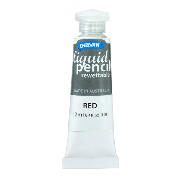 DM Liquid Pencil 12ml Rewettable Red