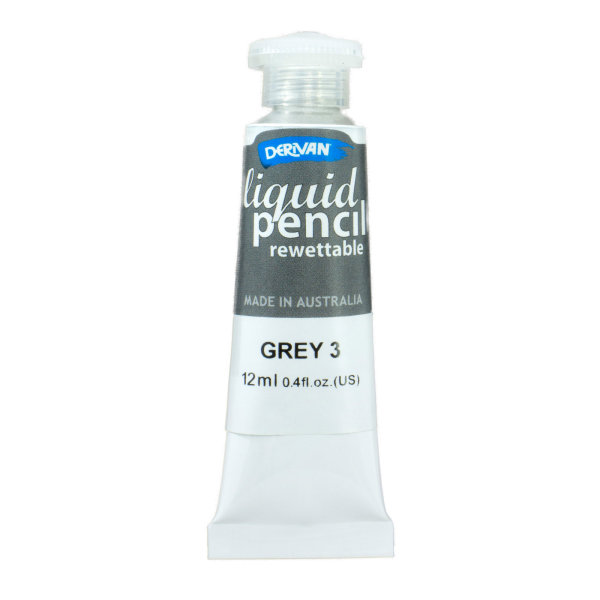 DM Liquid Pencil 12ml Rewettable Grey 3