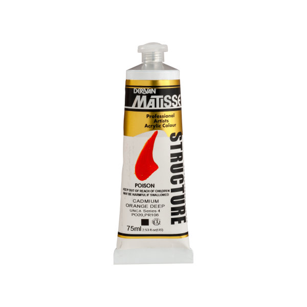 DM Structure 75ml Cadmium Orange Deep