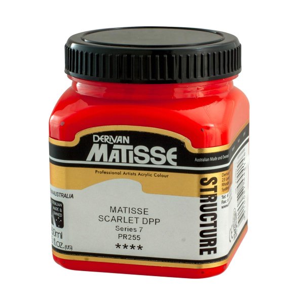 DM Structure 250ml Matisse Scarlet Deep