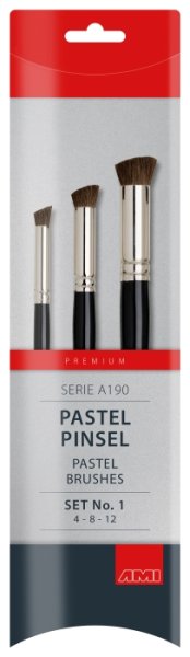 Pastellpinsel Serie A190 Set 1