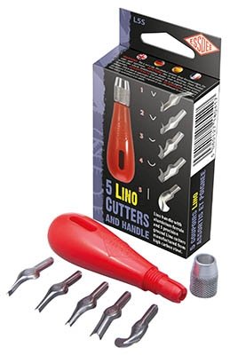 Essdee Linoleum Cutter Set 6tlg.