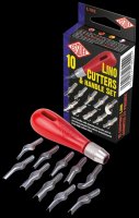 Essdee Linoleum Cutter Set 11tlg.