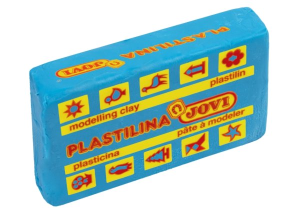 Plastilina  50g Hellblau            VE10