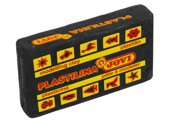 Plastilina  50g Schwarz             VE10