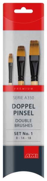 Doppelpinsel A350 Set 1