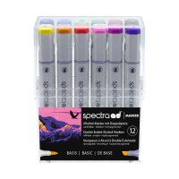 Spectra AD Marker Set Basic 12, Box