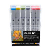 Spectra AD Marker Set Comic 12, Box