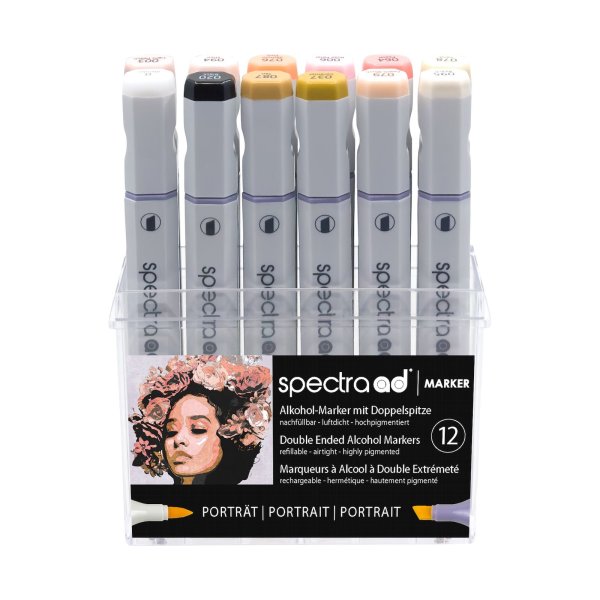 Spectra AD Marker Set Portrait 12, Box