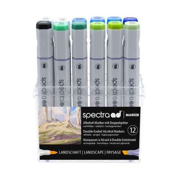 Spectra AD Marker Set Landscape 12, Box