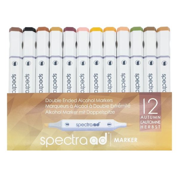 Spectra AD Marker Set Autumn 12, Etui