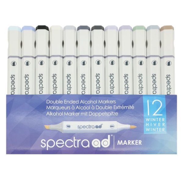 Spectra AD Marker Set Winter 12, Etui