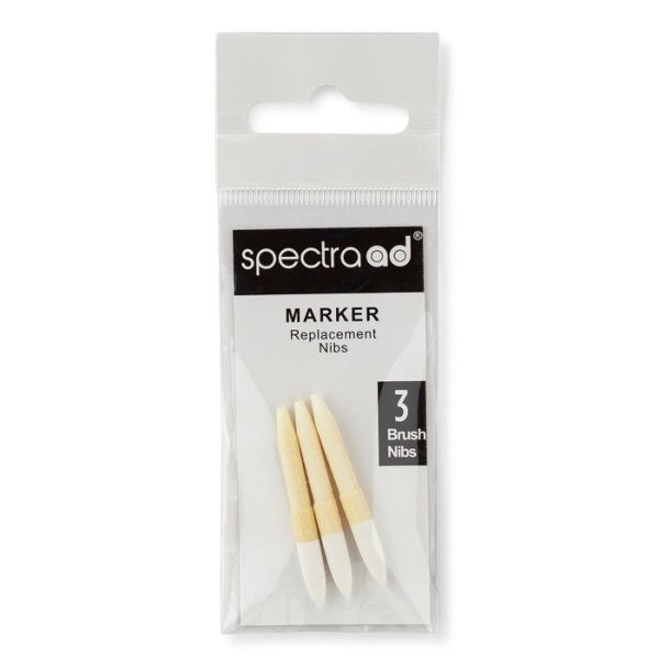 Spectra AD Brush Nib 3er Pack