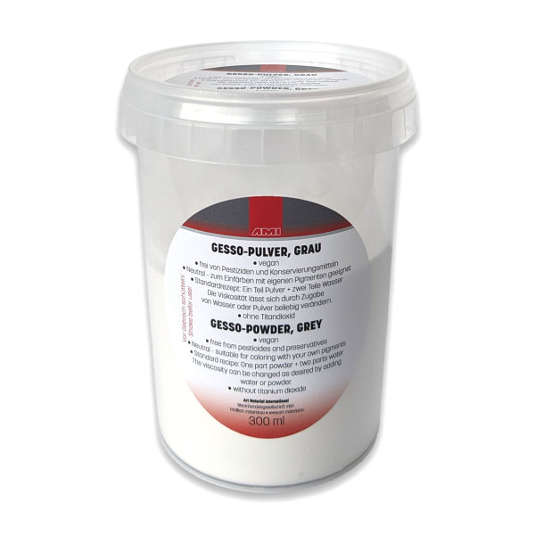 Gesso-Pulver 300ml, grau