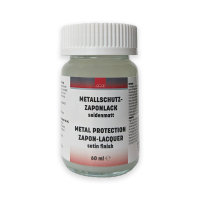 Metallschutz-Zaponlack 60ml, seidenmatt