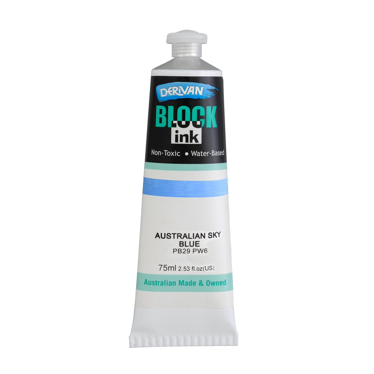 BLOCK INK 75ML AUSTRALIAN SKY BLUE