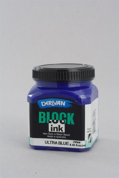 BLOCK INK 250ML ULTRA BLUE