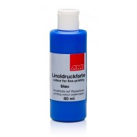 Linoldruckfarbe  100ml blau