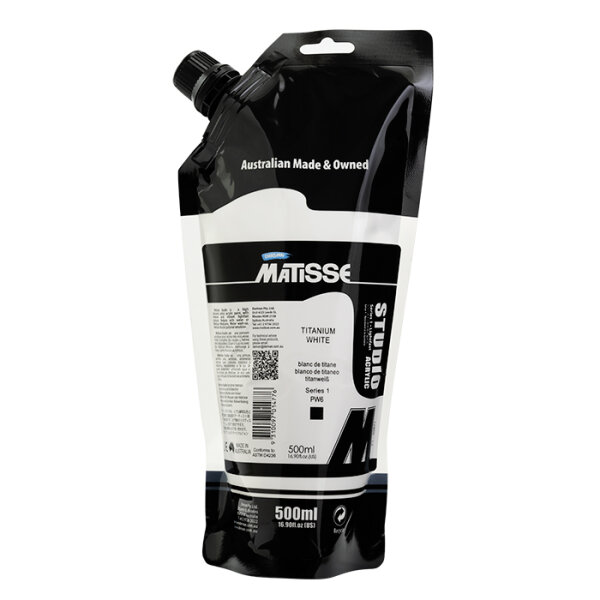 DM Studio 500ml Titanium White