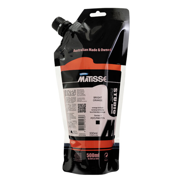 DM Studio 500ml Bright Orange