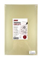 Linolplatte Soft 3mm, 20x30cm transparent  VE8